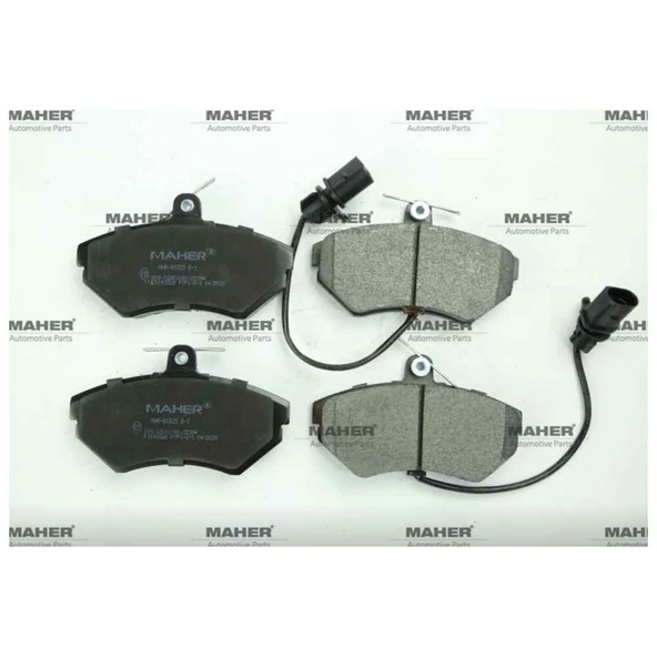 FREN BALATA A4 04-08 / PASSAT 96-00 / A4 00-04 1.6-1.8 ÇİFT FİŞLİ ÖN ürün görseli