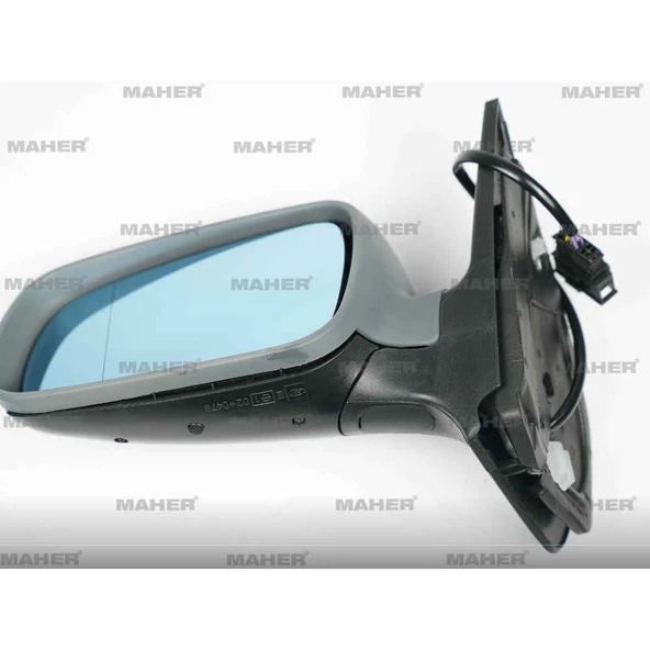 AYNA DIŞ DİKİZ GOLF4 / BORA 98-03 ELEKTRİKLİ, MAVİ CAM SOL ürün görseli