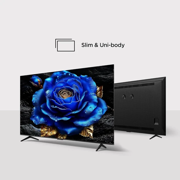TCL 50T6C 50" 127 Ekran Uydu Alıcılı 4K Ultra HD Google QLED TV - 3