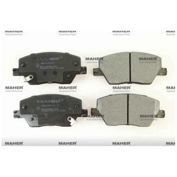 FREN BALATA EGEA 15= 1.3JTD-1.6JTD (MANDO FREN SİSTEMİ 132.7mm) ÖN ürün görseli