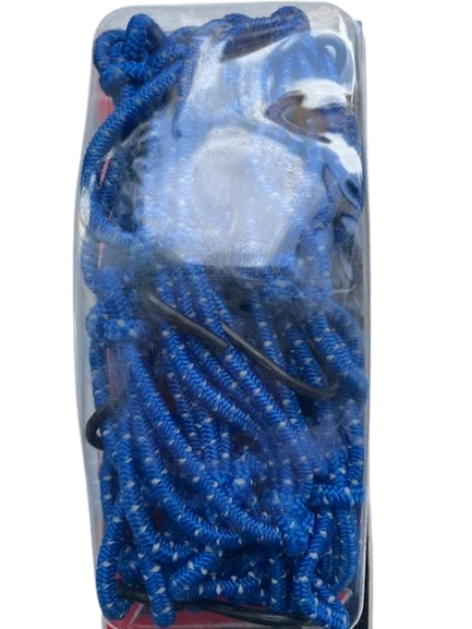 Kask Filesi Metal Kancalı Fosforlu Mavi Kalın Tip - Resim 4