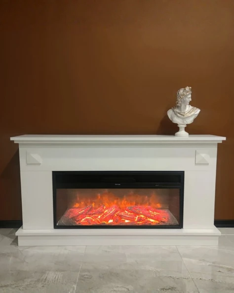 Dlc Large Penida 1800 Watt Dekoratif Elektrikli Şömine - Resim 2