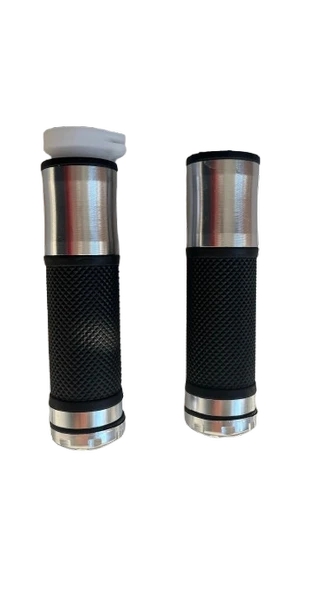 Üniversal Motosiklet Elcik Takımı Gaz Borulu XL 280 Nikel - 1