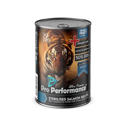 Pro Performance Ultra Premium Somonlu Kısırlaştırılmış Kedi Konservesi 400 Gr ürün görseli 1