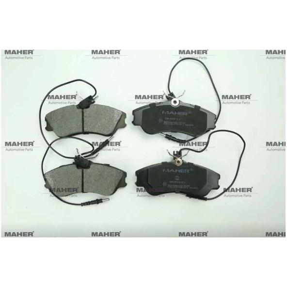 FREN BALATA BERLINGO  96-08 / PARTNER 96-08 / 306 93-02 FİŞLİ ÖN ürün görseli