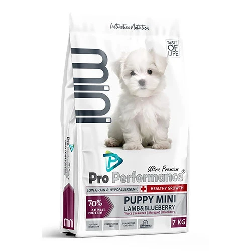 Pro Performance Kuzulu ve Yaban Mersinli Küçük Irk Yavru Köpek Maması 7 Kg ürün görseli