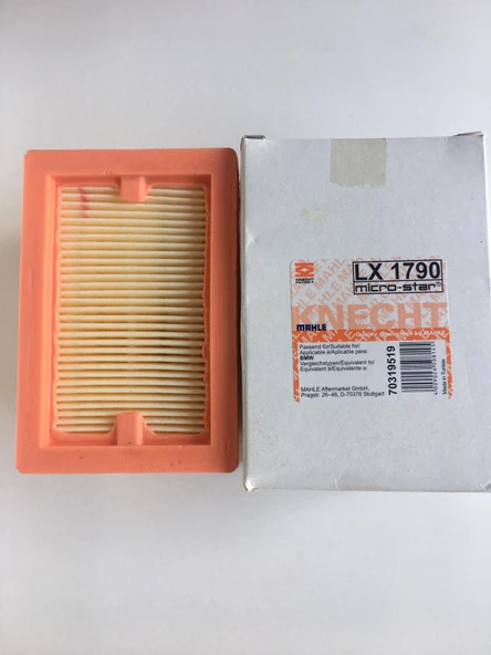 Mahle Lx1790 Hava Filtresi Bmw F650. G650. Gs650 00-07 ürün görseli 1