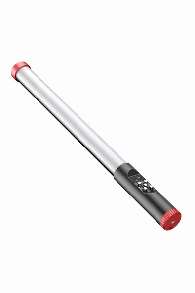 Fuchsia FM-128RGB OLED Ekran Göstergeli RGB Led Işıklı Su Geçirmez Aydınlatma Çubuğu - 4