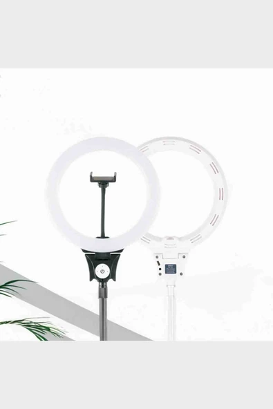 Fuchsia FM-12R Kumandalı 30 cm Işıklı Telefon Tutucu Ring Light - Resim 2