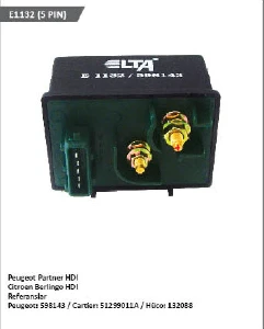 KIZDIRMA ROLESİ-12V PARTNER HDİ 5 FİŞLİ   598143 - ELTA-E1132 ürün görseli