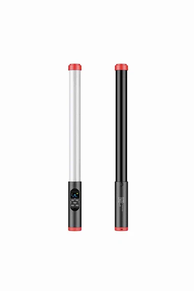 Fuchsia FM-128RGB OLED Ekran Göstergeli RGB Led Işıklı Su Geçirmez Aydınlatma Çubuğu - 5