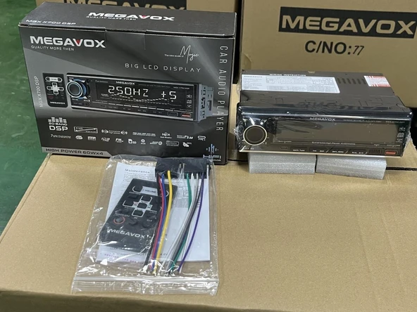 MEGAVOX MGX-X700DSP CAR AUDIO PLAYER - 2