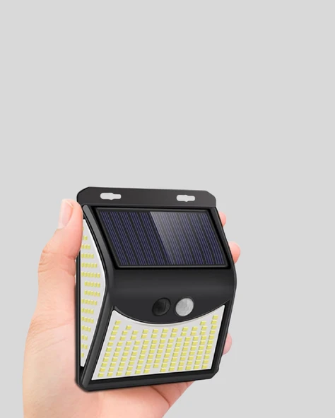 Solar LED Bahçe Aydınlatma – Hareket Sensörlü, Güneş Paneliyle Şarj Olan, IP65 Dayanıklı - 3