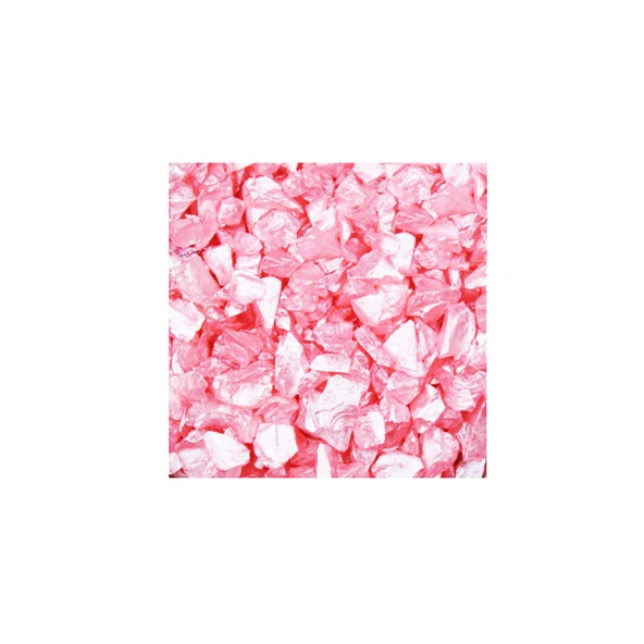 Dekoratif 4-8 MM Arlığında Gerçek Cam Kırığı (1 KG) Pembe ürün görseli