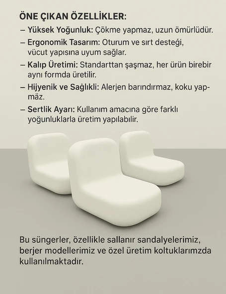 Elit Berjer Sallanır Sandalye & Emzirme Koltuğu Puf Sallanan Koltuk - 5
