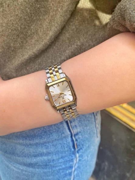 Daniel Klein DKE.1.10921 Kare Kadran 3 Atm Suya Dayanıklı Kadın Kol Saati - Resim 11