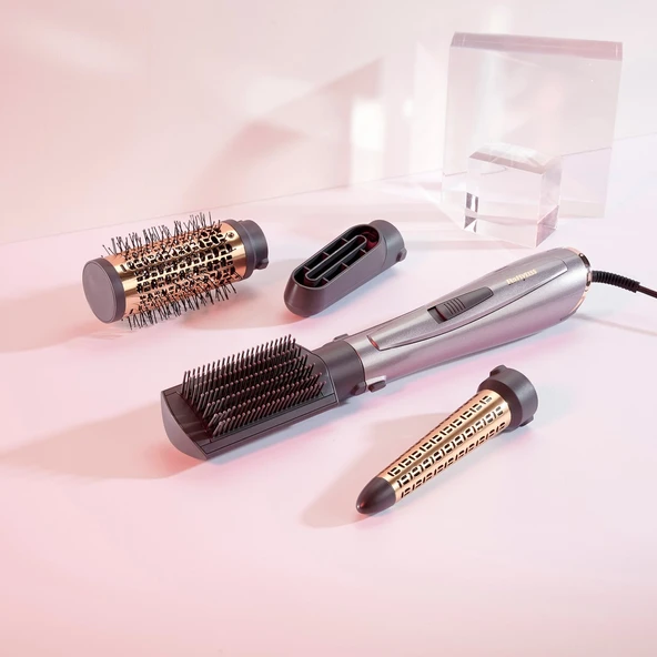 Babyliss AS136E Air Styler 1000 Hava Üflemeli Saç Şekillendirme Seti - Resim 8