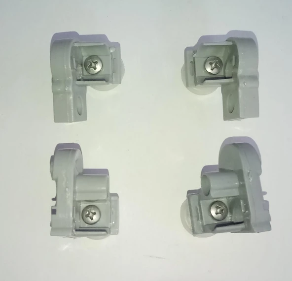 DUŞA KABİN TEKERİ - DÜZ 1+1 MİKA KABİN TEKERİ 4 LÜ TAKIM - Resim 3