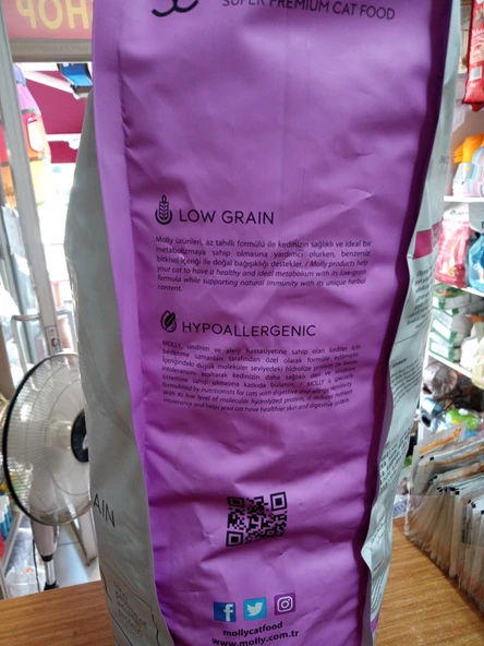 molly kısırlaştırılmış kuru kedi mama tavuklu 15 kg+ 100 GRAM MALT - 3