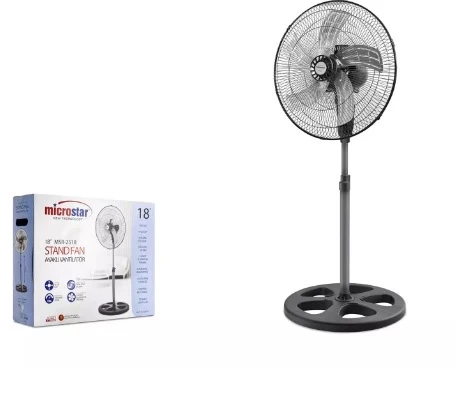 Vantilatör 75W 18 İnç Ayaklı Microstar Msr-2518 ürün görseli