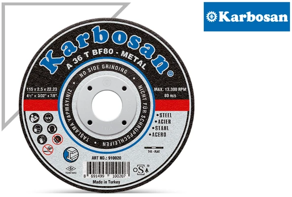 115 LİK METAL KESİCİ ( KARBOSAN ) 115 mm ürün görseli