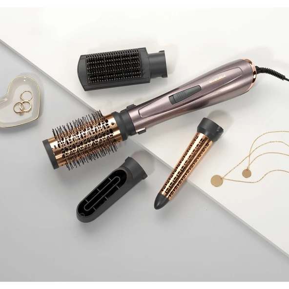 Babyliss AS136E Air Styler 1000 Hava Üflemeli Saç Şekillendirme Seti - Resim 2