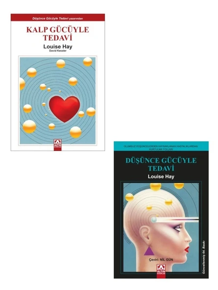 Louise L. Hay Düşünce Gücüyle Tedavi + Kalp Gücüyle Tedavi (2 Kitap)