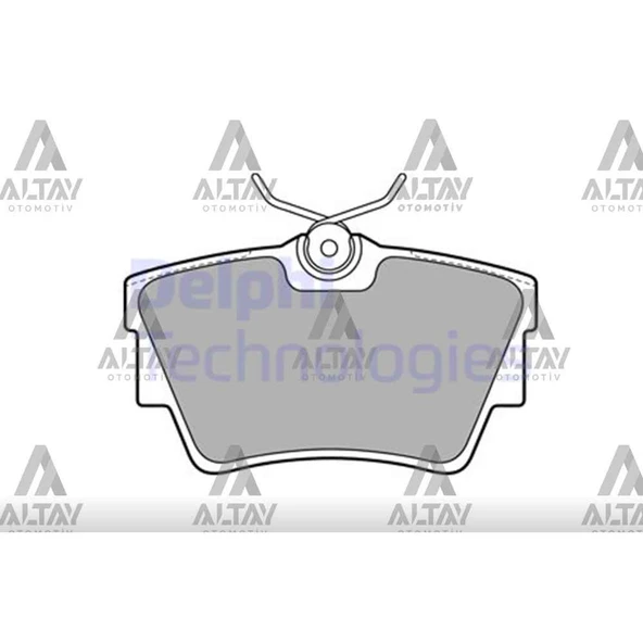 FREN BALATA TRAFIC III 14= / VIVARO III 14= / TRAFIC II 02-14 / VIVARO 02-14 ARKA ürün görseli