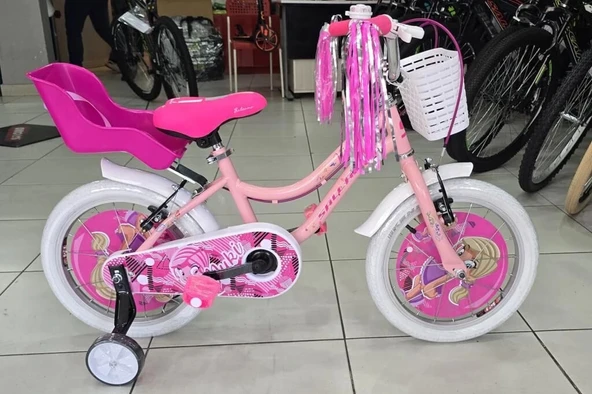 Salcano Muki 16 Jant Kız Çocuk Bisikleti Pudra Pembe Pembe ürün görseli