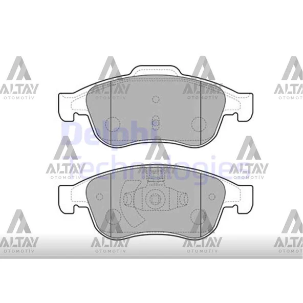 FREN BALATA MEGANE III 09= / FLUENCE 10-13 / CAPTUR 13= / LODGY 12-13 1.5DCI / JUKE 19= F16 / CLIO 5 / ÖN ürün görseli