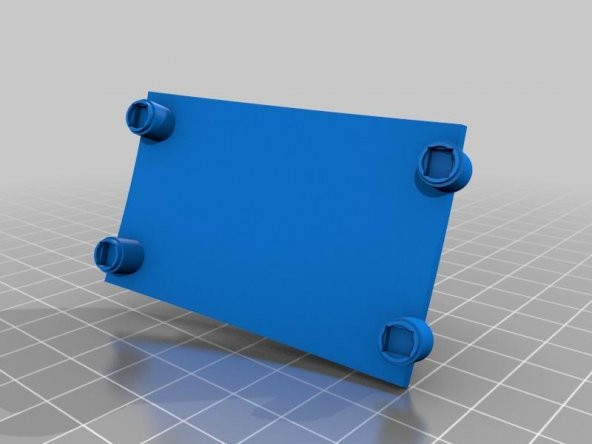 Sihirli Panel - Bir Ez-Robot 18 Rgb Led Pcb Tutmak İçin Değiştirildi Plastik Aparat - 4