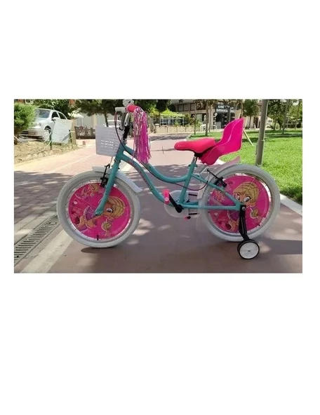 Salcano Muki 16 Jant Kız Çocuk Bisikleti Turkuaz Pembe ürün görseli