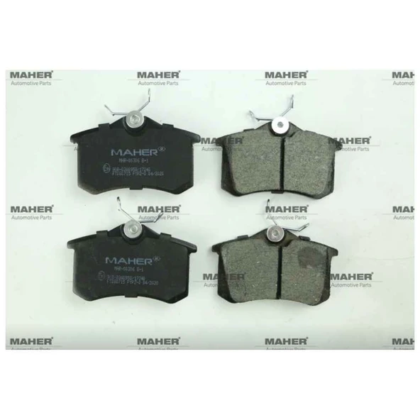 FREN BALATA GOLF4 99-06 / BORA 99-05 / 307 00= / C3-C4 09= (KALINLIK 15mm) ARKA ürün görseli