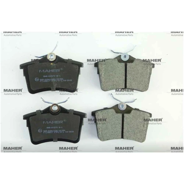 FREN BALATA BERLINGO 08= / PARTNER TEPEE 08= / 308 07-13 ARKA ürün görseli