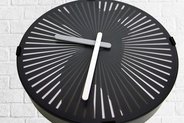 pilelistore Saat Hareketli Dansçı Duvar Saati Dekoratif Hediyelik - Resim 2