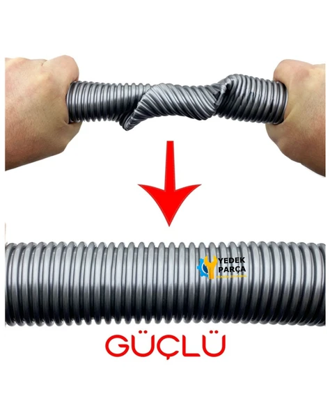 Profilo Uyumlu PSP 5U530 Süpürge Katlanmaz Dayanıklı Güçlü Hortumu Hediyeli - Resim 3