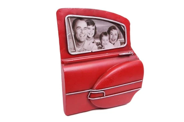 pilelistore Dekoratif Metal Çerçeve Araba Kapısı Temalı - 2