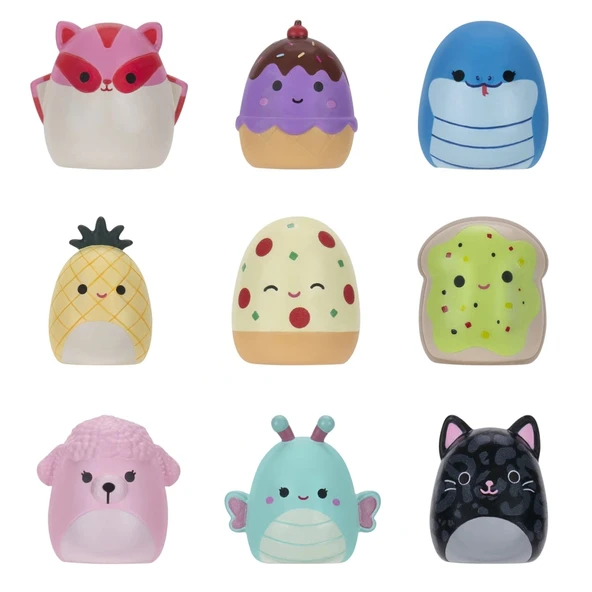 Squish-a-longs 3 Figür + Yüzük Çantalı Sürpriz Paket Seri 2 - 3