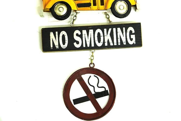 pilelistore Dekoratif Metal Kapı Yazısı Okul Otobüsü Vintage Hediyelik - 2