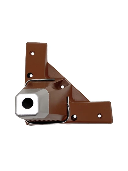 İrem Kahverengi Krom 15cm Plastik Ayak Mobilya Masa ve Dolap Ayağı(KAHVERENGİ KROM)(15CM) Kahverengi 15cm 15cm - 4 ADET - Resim 4