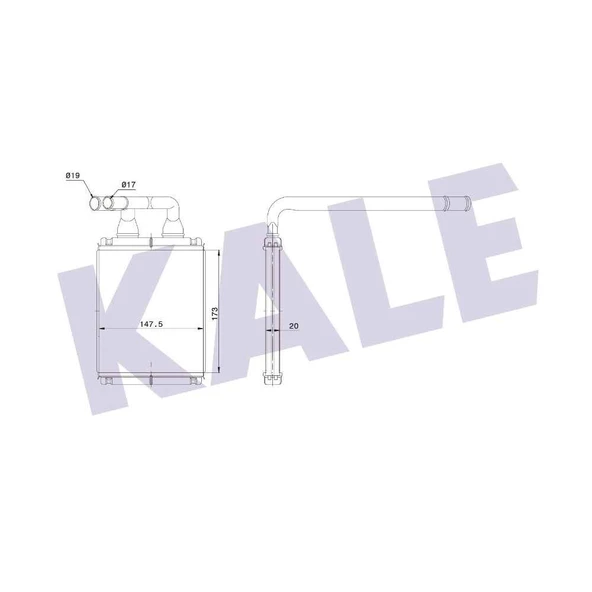 RADYATÖR KALORİFER PICANTO 04-10 BRAZING ürün görseli