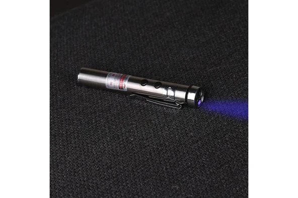 pilelistore Cep Feneri Ultraviyole Lazer Kamp Fener Lamba - 2