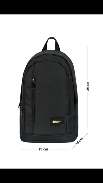 pilelistore Modern Tasarım Mini Spor Sırt Çantası Suluk Gözlü Sıyah