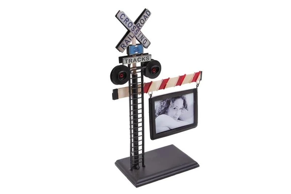 pilelistore Dekoratif Metal Çerçeve Yön Levhası Vintage Hediyelik - 2