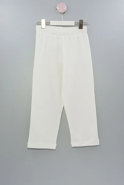 Fitilli Cepli Toz Pembe Kız Çocuk Pijama Takımı - Resim 8