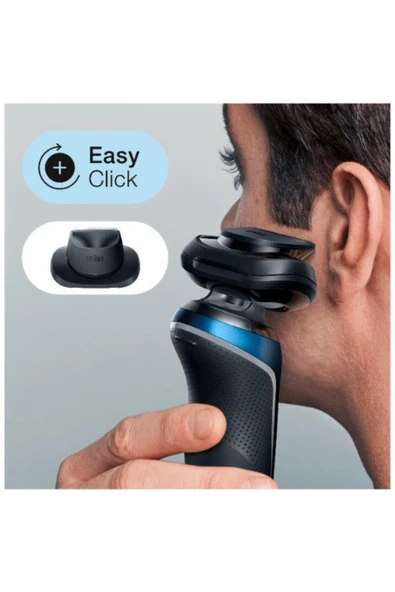 Seri 6 B1200s Kablosuz Tıraş Makinası, Sensoflex, Easyclick Islak & Kuru - 4