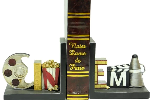 pilelistore Kitap Stoper Cinema Dekoratif Hediyelik