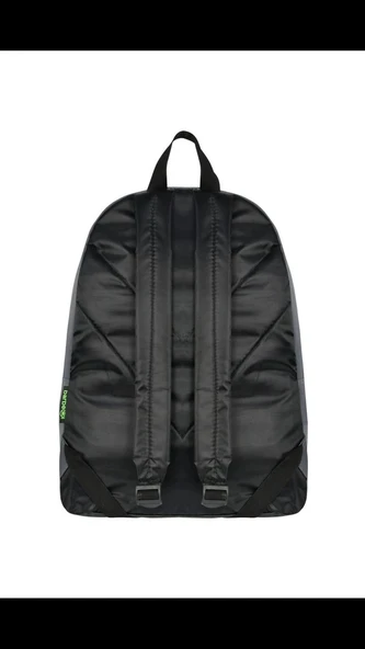 pilelistore Spor Unisex Sırt Çantası Su Geçirmez Kumaş Siyah