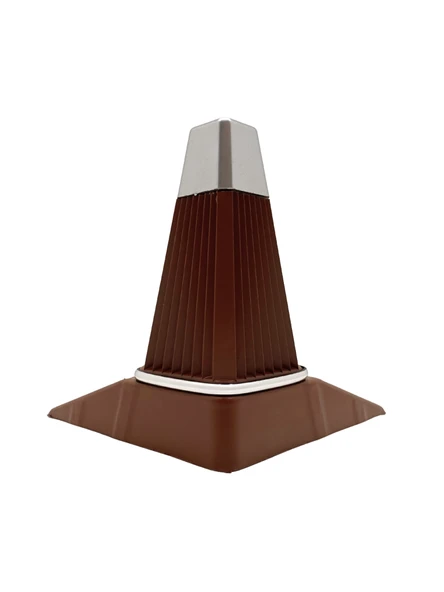 İrem Kahverengi Krom 15cm Plastik Ayak Mobilya Masa ve Dolap Ayağı(KAHVERENGİ KROM)(15CM) Kahverengi 15cm 15cm - 1 ADET - Resim 2