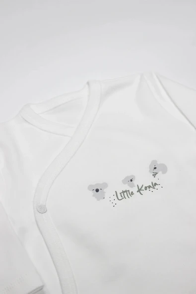 10lu Hastane Çıkışı Lıttle Koala 11108 Gri Sarı - Resim 3